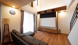 リビングシアター編 No.1の実例を発表！<br>読者の皆様の理想のリビングシアターは？