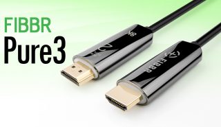 光ファイバーHDMIケーブルで抜群の信頼度<br>FIBBRから8Kモデル「Pure3」が登場