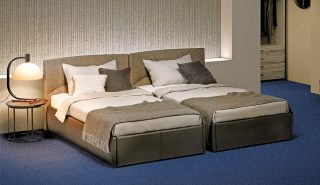 フクラ「RATIOLETTO」ベッドシステムでベッドルームが快適な映画館に！