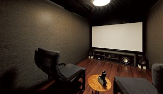 専用室シアターCASE39<br>防音仕様だから周りに気兼ねなく映画鑑賞